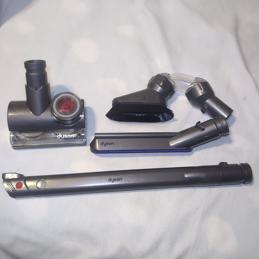 OEM Dyson V6 Genuine Stick Vacuum Cleaner Accessories Attachments Lot Of 4